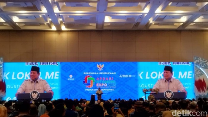 Presiden Prabowo Subianto (Eva Savitri/detikcom)