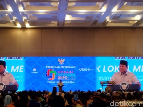 Presiden Prabowo Subianto (Eva Savitri/detikcom)