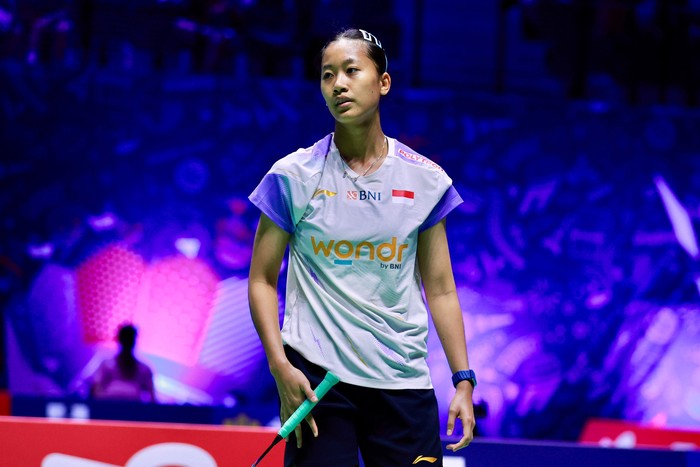 Pebulutangkis Indonesia Putri Kusuma Wardani lolos ke perempatfinal Kejuaraan Dunia BWF 2025.