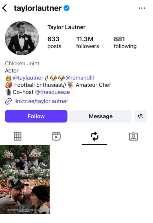 Reaksi Taylor Lautner Tentang Pertunangan Taylor Swift