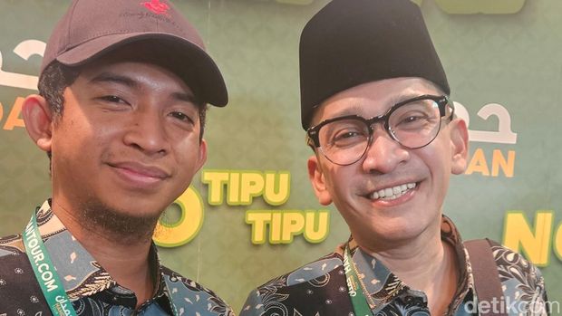 Ruben Onsu banyak cerita ke Hasby Atthallah sebelum yakin umrah.
