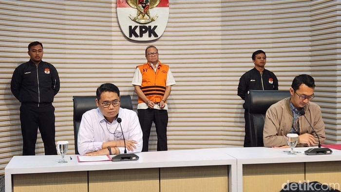 Salah satu tersangka kasus korupsi dana LPEI, Hendarto, menggunakan uang kredit yang diberikan ke perusahaannya sebesar Rp 150 miliar untuk judi. (Adrial/detikcom)
