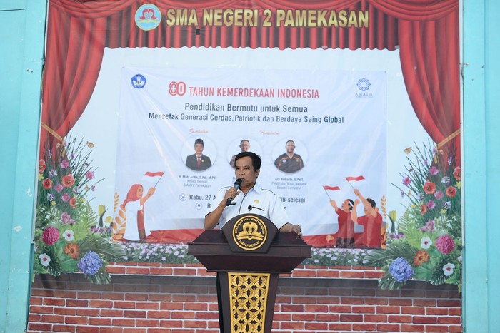 Seminar Nasional di SMAN 2 Pamekasan Madura Jatim Seminar Nasional di SMAN 2 Pamekasan Madura Jatim