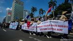 Sempat Blokade Jalan, Massa Iklim Lanjut Gelar Aksi di Monas