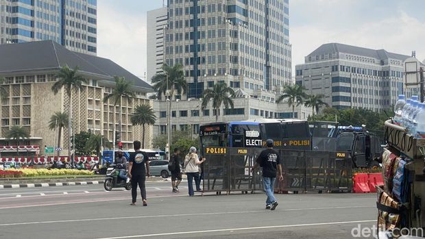 Suasana di Silang Monas. (Devi/detikcom)