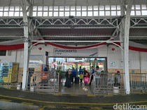 Tak Terusik Royalti Musik, Di Tepinya Sungai Serayu Tetap Diputar di Stasiun Purwokerto