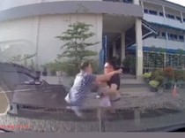 Pemobil Pukul Pejalan Kaki di Pekanbaru Jadi Tersangka!