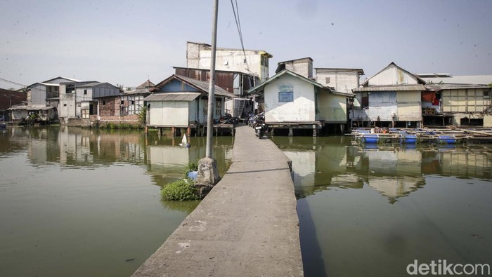 Tiga Dekade Kampung Apung Bertahan di Atas Banjir Abadi Selama 30 tahun warga Kampung Apung di Jakarta Barat hidup di tengah genangan yang tak kunjung surut. Rumah panggung jadi cara bertahan dari banjir abadi.