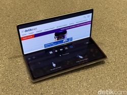 Wujud Vivo X Fold5, HP Layar Lipat Tipis Baterai Besar Harga Rp 25 Juta