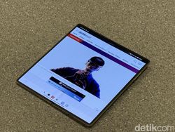 Wujud Vivo X Fold5, HP Layar Lipat Tipis Baterai Besar Harga Rp 25 Juta