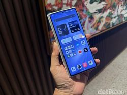 Wujud Vivo X Fold5, HP Layar Lipat Tipis Baterai Besar Harga Rp 25 Juta