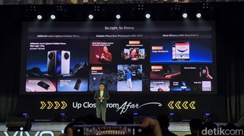 Ini keunggulan  Vivo X Fold5 Foto: Adi Fida Rahman/detikINET