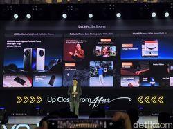 Wujud Vivo X Fold5, HP Layar Lipat Tipis Baterai Besar Harga Rp 25 Juta