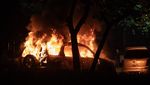 Gas Air Mata dan Mobil Terbakar Warnai Aksi Demo di Depan Mako Brimob Kwitang
