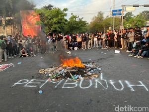 3 Titik Demo-Kemacetan di Makassar Sore Ini, Kawal Kasus Affan Kurniawan