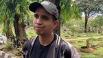 Andovi da Lopez Turut ke Makam Affan Kurniawan: Beri Semangat Teman Ojol