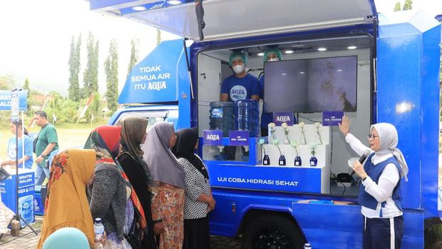 AQUA dan InJourney kerja sama mewujudkan pariwisata yang bertanggung jawab dan wisata terhidrasi sehat, Kamis (28/8/2025) malam.