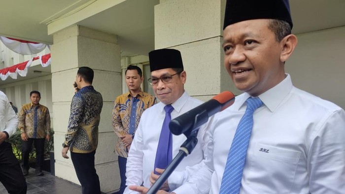 Bahlil Lantik Laode Sulaeman Jadi Dirjen Migas.
