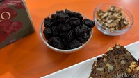 Dipilihnya prunes atau plum kering karena untuk mempromosikan buah plum yang menjadi komoditas terbesar di Chile. Foto: detikcom/Riska Fitria
