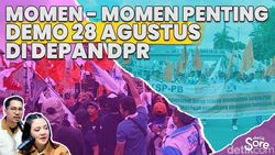 Video: Aksi Demo DPR Kembali Ricuh
