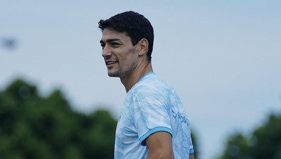 Wajah Semringah Federico Barba di Latihan Perdana Bareng Persib