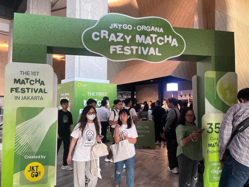 Festival Matcha di Jakarta