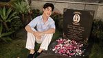 Gabriel Prince ke Makam Kakak, Olivia Finalis Gadis Sampul Meninggal Kecelakaan