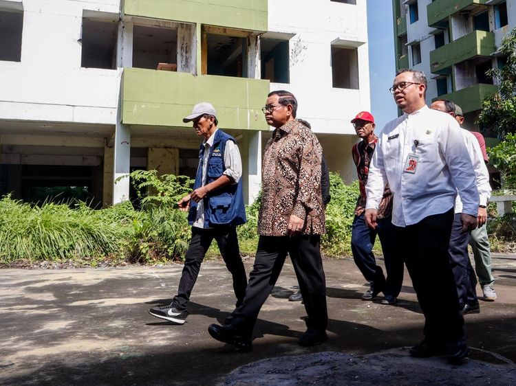 Pramono Anung Kunjungi Rusun Marunda