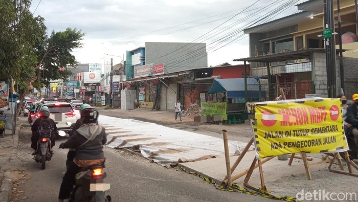Jalan Ciremai Raya, Kota Cirebon mulai diperbaiki