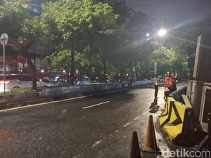 Massa Demo di Mabes Polri Bubar, Jalan Trunojoyo Kembali Normal