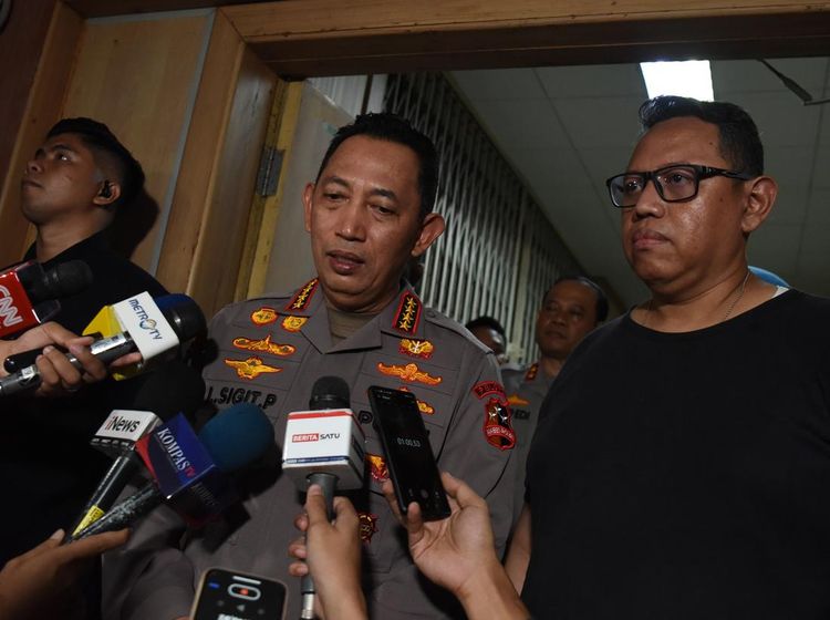 Kapolri Temui Keluarga Korban Ojol dan Sampaikan Permintaan Maaf