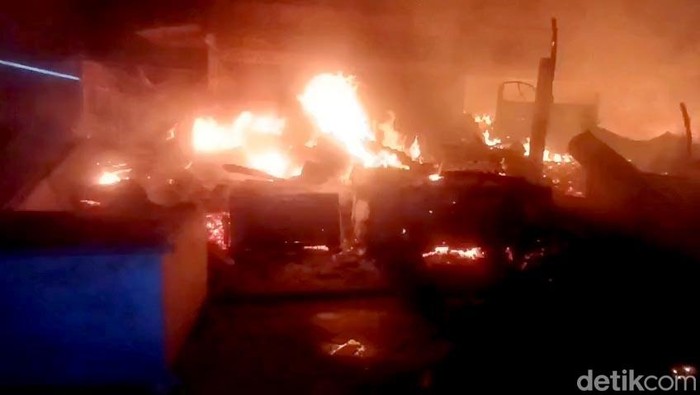 Kebakaran Pasar Pandaan Pasuruan Kebakaran Pasar Pandaan Pasuruan