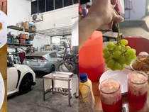 Keren! Bengkel Mobil Ini Berikan Makanan Gratis ke Pelanggan