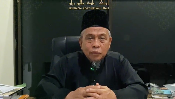 Ketua DPH Lembaga Adat Melayu Riau (LAMR), Datuk Seri Taufik Ikram Jamil.