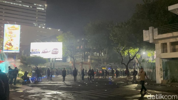 Kondisi terkini aksi demo di Surabaya