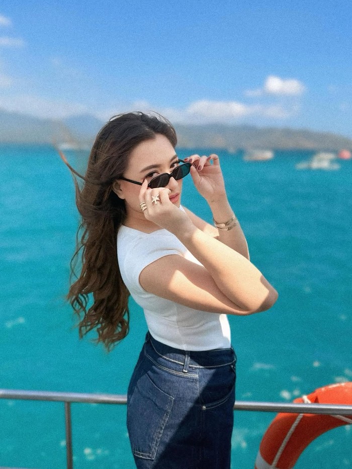 Liburannya Nathalie Holscher di Lombok