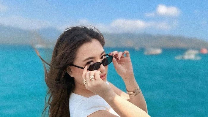 Liburannya Nathalie Holscher di Lombok