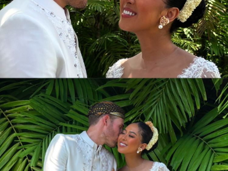 Momen Pernikahan Maria Rahajeng dengan Bule Jerman, Siraman Hingga Pemberkatan