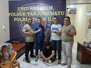 Preman Kampung Ancam Satpam Pakai Pisau di Ogan Ilir Ditangkap Polisi