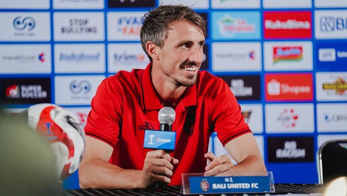 Pemain Bali United, Tim Receveur. (Foto: Dok. Bali United)
