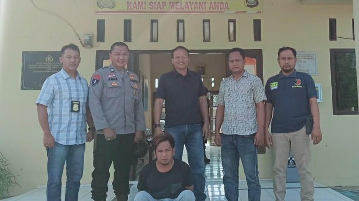 Pencuri buah sawit di OKI ditangkap polisi