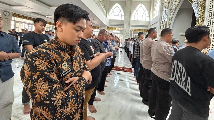 Polresta Sidoarjo gelar salat gaib untuk Affan