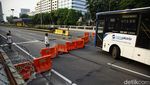 Potret Tol Dalam Kota Ditutup Imbas Demo DPR