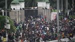 Potret Tol Dalam Kota Ditutup Imbas Demo DPR