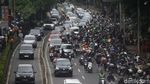 Potret Tol Dalam Kota Ditutup Imbas Demo DPR