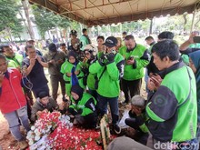 Duka Rekan Ojol Kehilangan Affan Kurniawan Korban Rantis Brimob