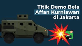 Titik Demo Bela Affan Kurniawan di Jakarta