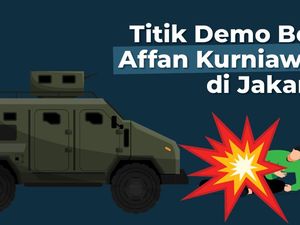 Titik Demo Bela Affan Kurniawan di Jakarta