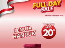 Handuk & Seprai Banting Harga di Transmart Full Day Sale