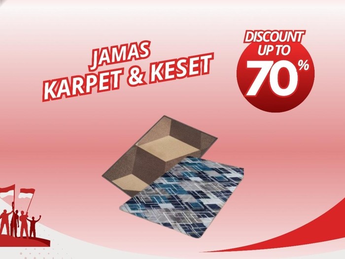 Transmart Full Day Sale Keset dan Karpet